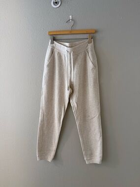 Lululemon Cream/ Bone Colored Casual Drawstring Sweatpants
